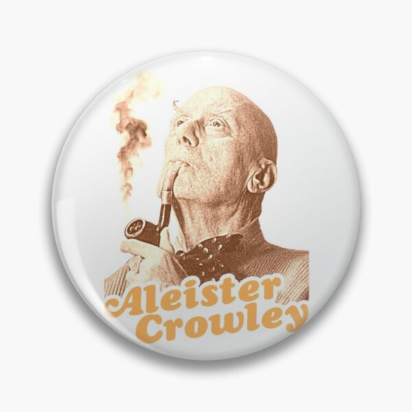 Item preview, Aleister Crowley // Vintage Occult Paganism Fan Art designed and sold by acquiesce13.