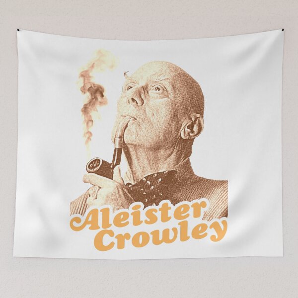 Item preview, Aleister Crowley // Vintage Occult Paganism Fan Art designed and sold by acquiesce13.