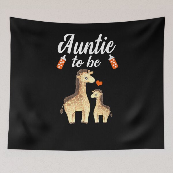 Item preview, Auntie To Be Giraffe Baby Shower Cute Animal Gift  designed and sold by shirleyfinley.