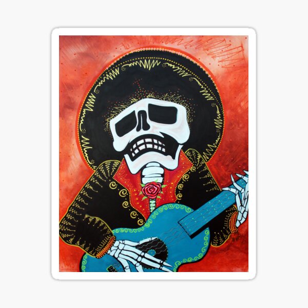 Mariachi Musician Sticker