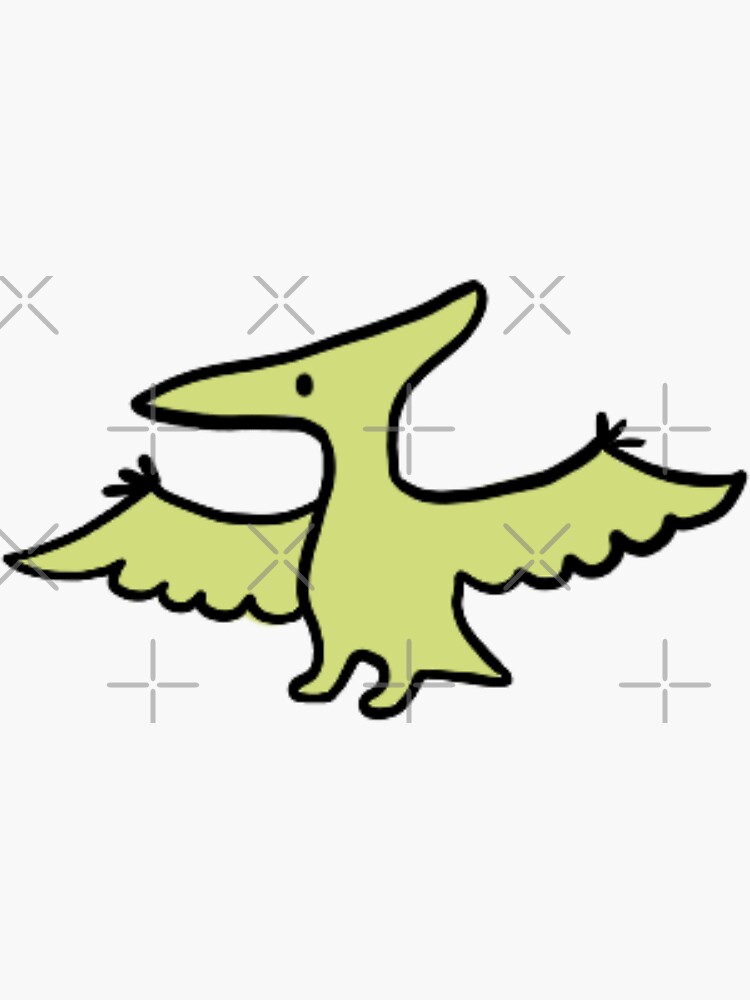 Pterodactyl Stickers - Free animals Stickers