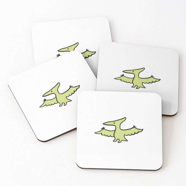 Item preview, Green Pterodactyl Cute Mini Dinosaur designed and sold by bassoongirl123.