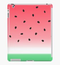 Watermelon Ombre Stripes iPad Case/Skin