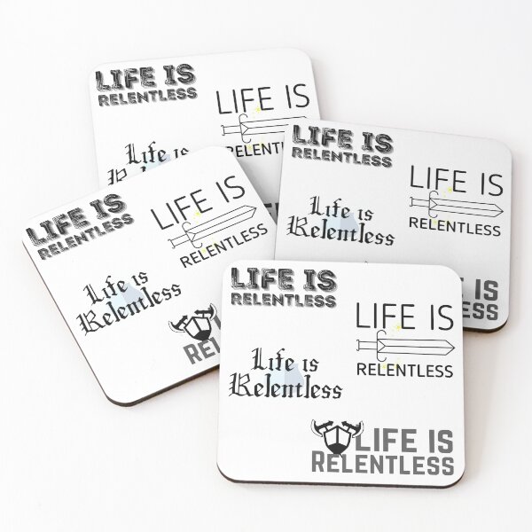 Item preview, Life is Relentless Sticker Pack 1 designed and sold by SweetAndSpice.