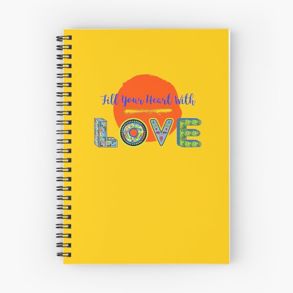 Item preview, Fill Your Heart With Love designed and sold by artfulnotebook.
