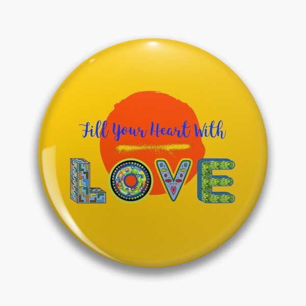 Item preview, Fill Your Heart With Love designed and sold by artfulnotebook.