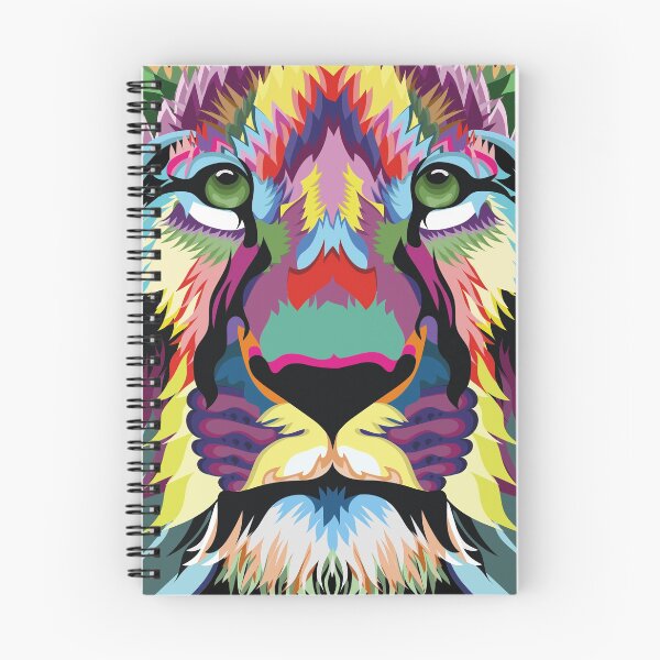 Item preview, Colourful lion art designed and sold by myseptember18th.