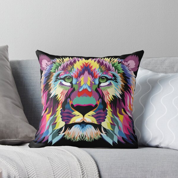 Item preview, Colourful lion art designed and sold by myseptember18th.