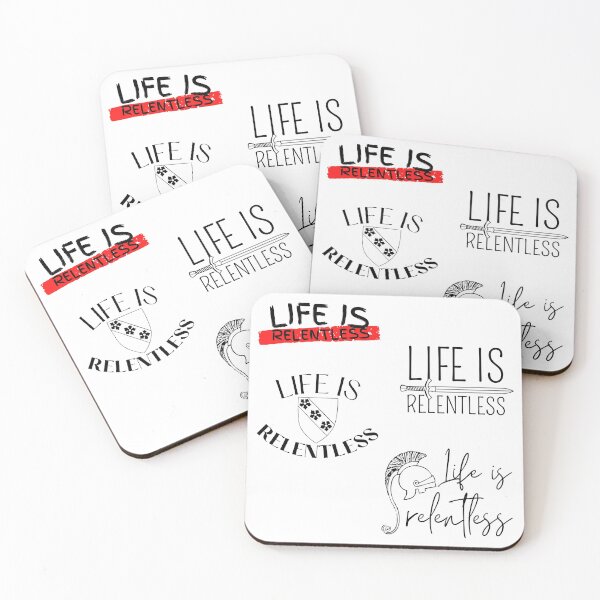Item preview, Life is Relentless Sticker Pack 2 designed and sold by SweetAndSpice.