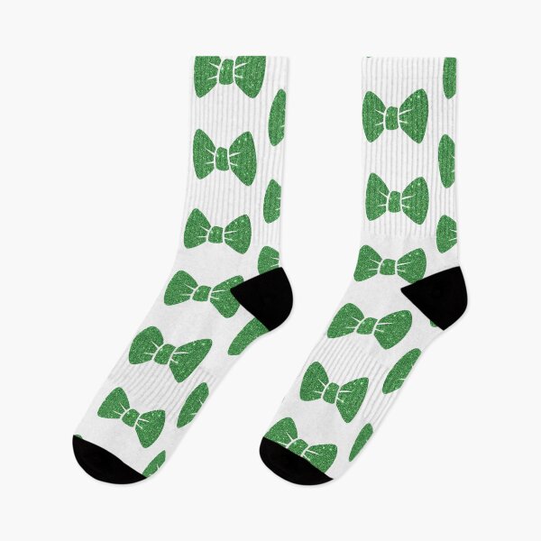 Item preview, St Patrick's Green Shamrock Bow Tie Tee designed and sold by TheFlipRepublic.