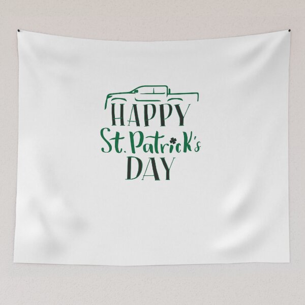 Item preview, Happy St Patrick's day Truck Tee designed and sold by TheFlipRepublic.