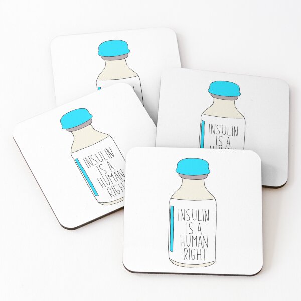 Item preview, Insulin is a Human Right (Teal) designed and sold by jubee7.