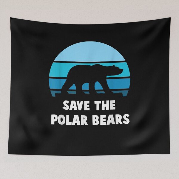 Item preview, Save The Polar Bears Save Animals Earth Day  designed and sold by shirleyfinley.