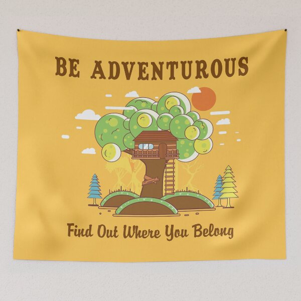 Item preview, Adventure Outdoors Tree House Be Adventurous designed and sold by SportsT-Shirts.