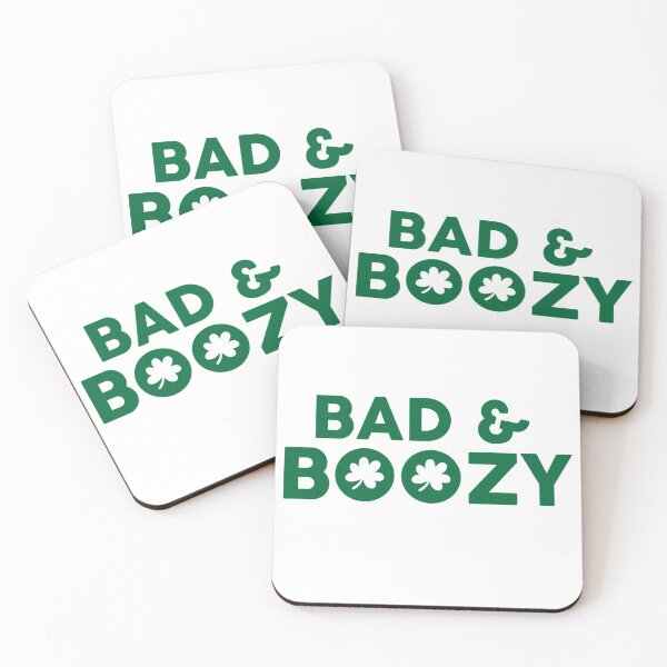 Item preview, Bad and Boozy Saint Patrick's Day Shirt  designed and sold by TheFlipRepublic.