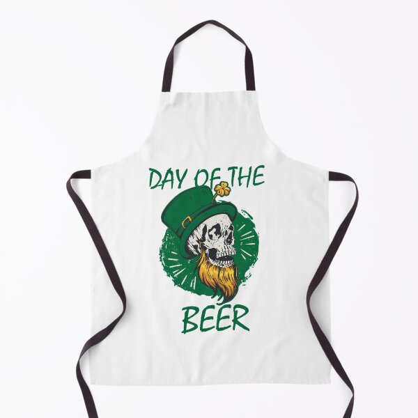 Item preview, Funny skull Day of the beer Saint patrick day tee designed and sold by TheFlipRepublic.