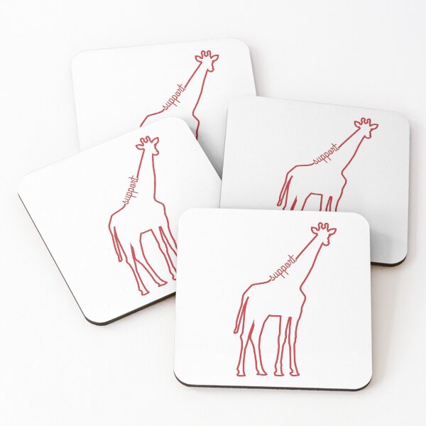 Item preview, A giraffe and a need: support designed and sold by Euskadaz.