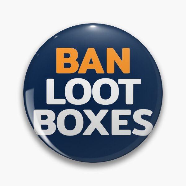 Artikelvorschau, Ban Loot Boxes Anti-Mikrotransaktionen entworfen und verkauft von RRiDesigns.