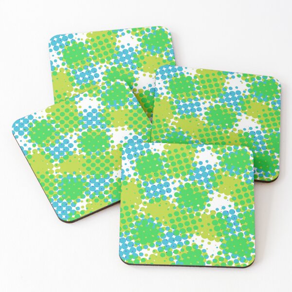 Item preview, Green Half Tone Spots designed and sold by Jimmi56.