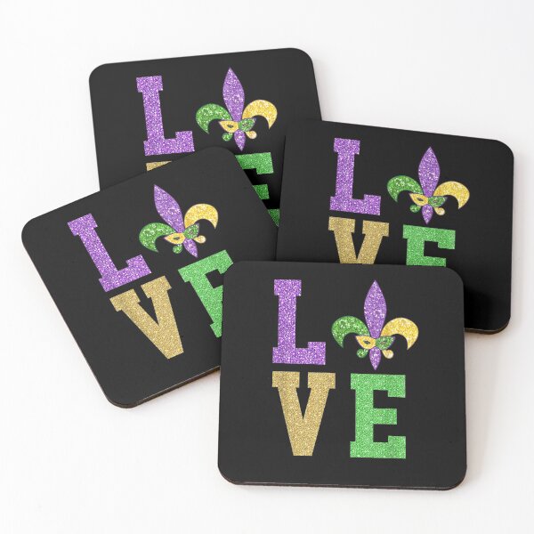 Artikelvorschau, Ich liebe Karneval Fleur De Lis Geschenk Männer Frauen entworfen und verkauft von shirleyfinley.
