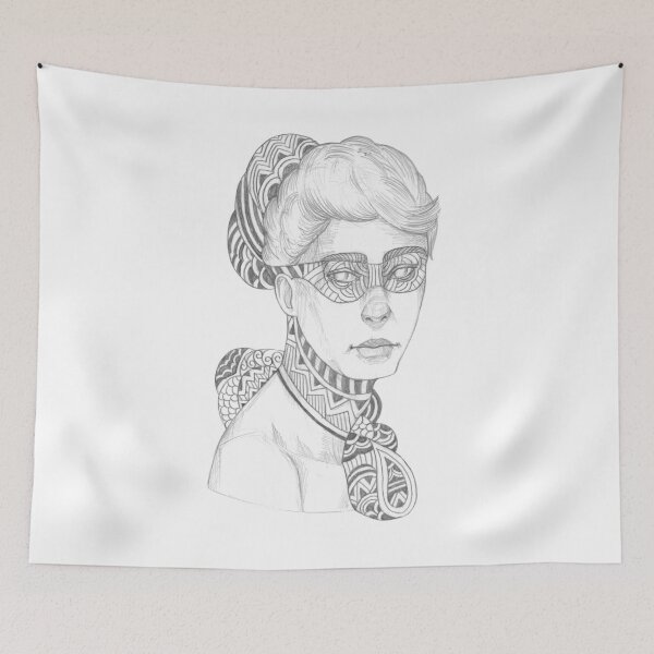 Item preview, Cool Pencil Drawing Intricate Gent 1 designed and sold by papererwin.