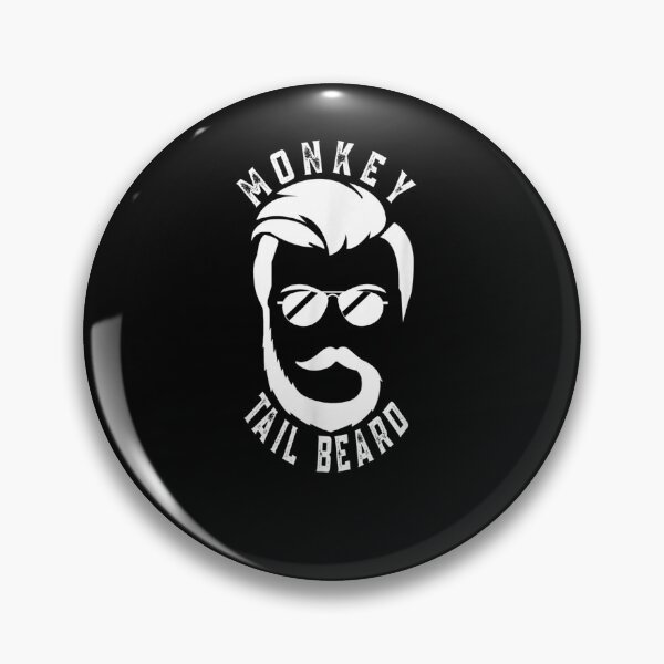 Item preview, Monkey Tail Beard Monkey Tail Beard Funny Beard  designed and sold by shirleyfinley.
