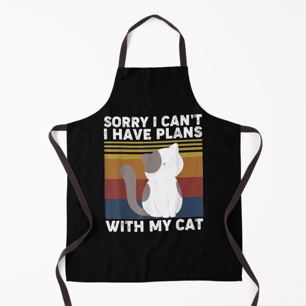 Item preview, Sorry I Can't I Have Plans With My Cat Funny Cute designed and sold by shirleyfinley.