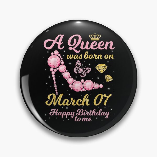 Item preview, A Queen Was Born On March 07 Happy Birthday To Me You Mommy  designed and sold by shirleyfinley.