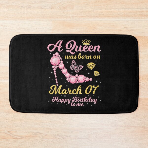 Item preview, A Queen Was Born On March 07 Happy Birthday To Me You Mommy  designed and sold by shirleyfinley.