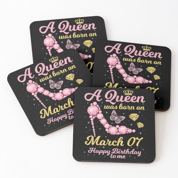 Item preview, A Queen Was Born On March 07 Happy Birthday To Me You Mommy  designed and sold by shirleyfinley.