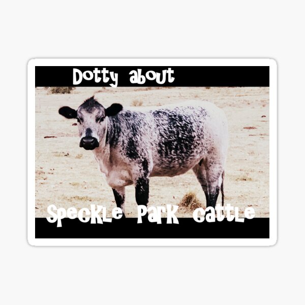 Item preview, SPECKLE PARK CATTLE PROMOTIONAL, DOTTY ABOUT  designed and sold by Opalbluerose.