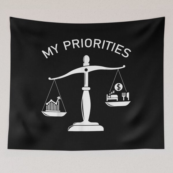 Item preview, My Priorities Trade Tips The Scale Stock Market Trader  designed and sold by shirleyfinley.