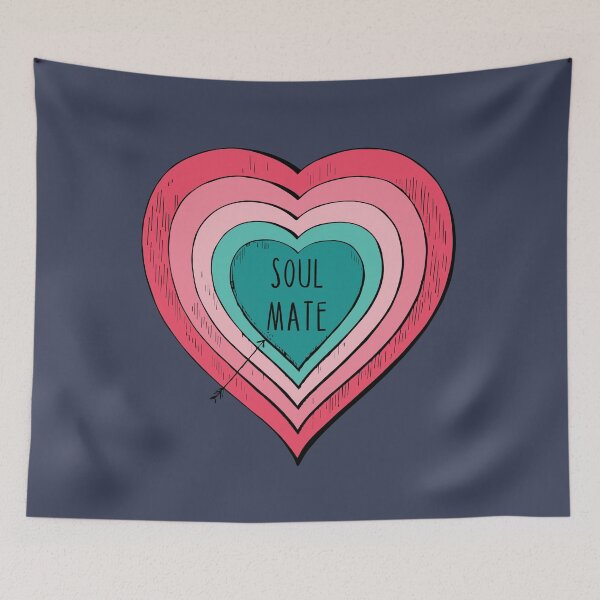 Artikelvorschau, Soul Mate Layered Heart entworfen und verkauft von SharksOnShore.