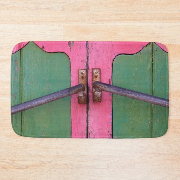 Item preview, Pink and Green door in Cozumel, Mexico designed and sold by Travelways.