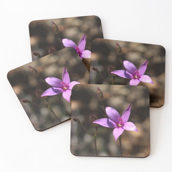 Item preview, Purple Enamel Orchid designed and sold by Michaela Perryman.