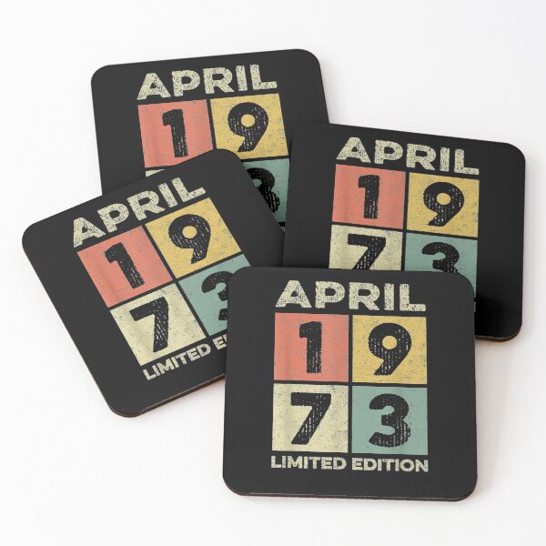 Item preview, Born In April 1973 48th Birthday Decorations Gifts 48 Year  designed and sold by shirleyfinley.