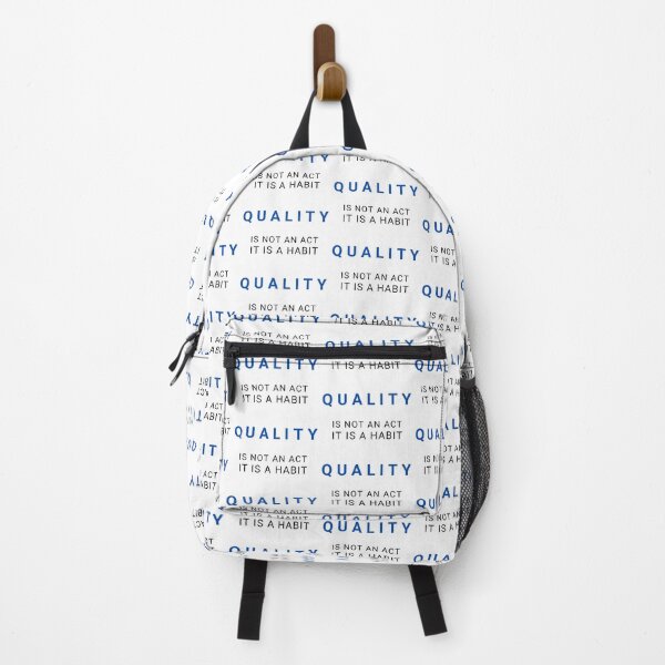 Item preview, Quality Is Not An Act It Is A Habit designed and sold by KananiandKiki.