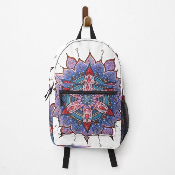 Item preview, Red Heart Passion Mandala designed and sold by danitacreate.