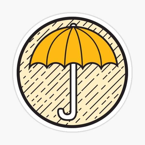 Don't Rain On My Parade Sticker