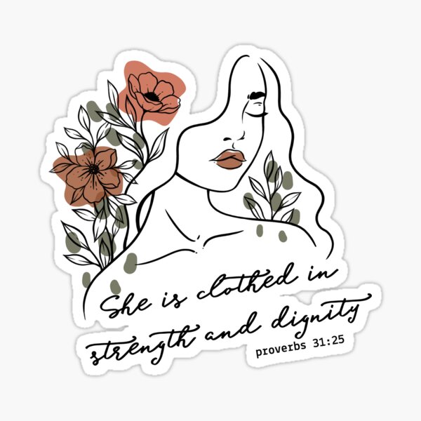 Christian Woman Stickers for Sale