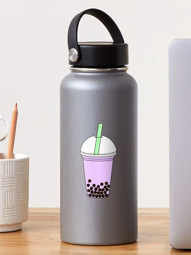 Taro Boba Tea Reusable Tumbler 🥤  Bubble tea boba, Bubble tea, Taro bubble  tea