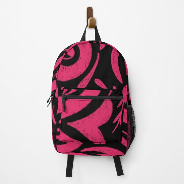 Item preview, Black and Pink Arabesque pattern designed and sold by Laura Sato.