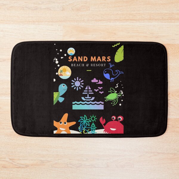 Item preview, Sand Mars Beach & Resort designed on cool shirt designed and sold by Thipakorn Chinakhai.