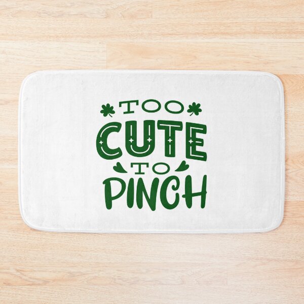 Item preview, Too Cute To Pinch Saint Patrick's Day tee designed and sold by TheFlipRepublic.