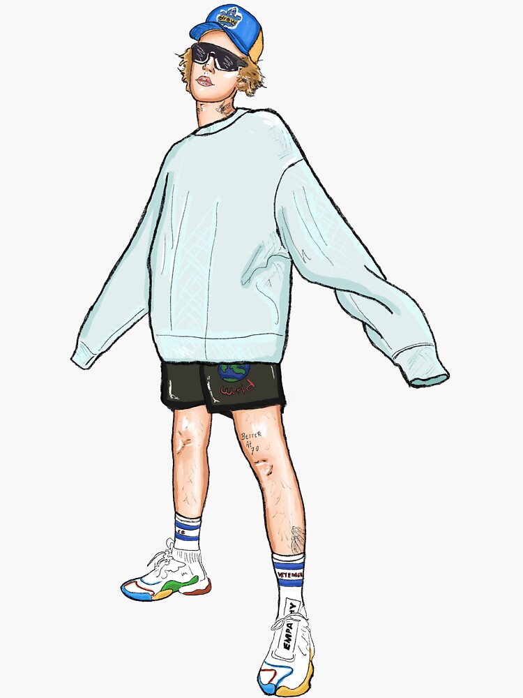 "JB sticker" Sticker for Sale by theawingsart Redbubble