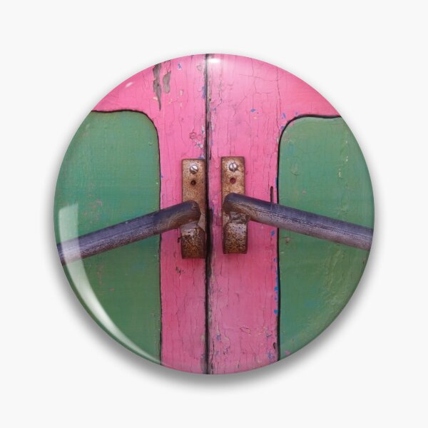 Item preview, Pink and Green door in Cozumel, Mexico designed and sold by Travelways.