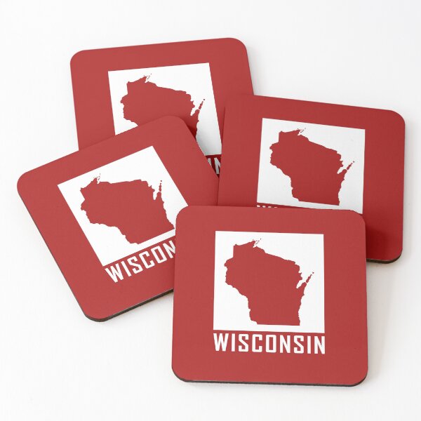 Item preview, Wisconsin Square designed and sold by MidwestMindset.