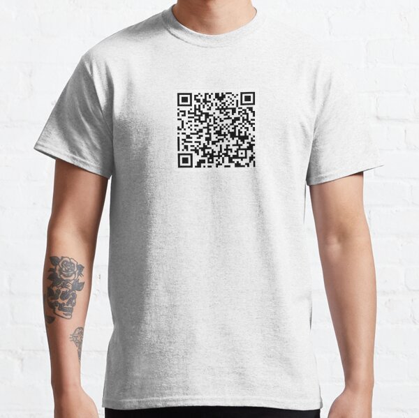 Daddy Pig falls out of a plane. QR code Classic T-Shirt