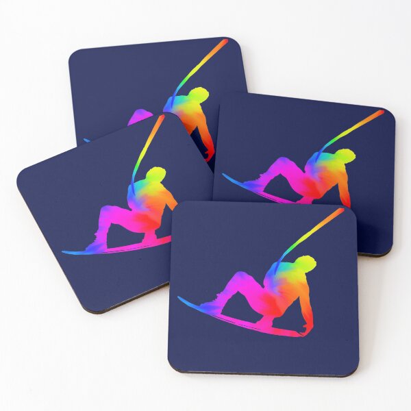 Item preview, Rainbow Wakeboarder designed and sold by WillowTee.