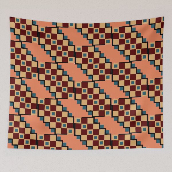 Item preview, Blue and Brown Blocks designed and sold by KDStout.